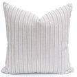 Sailor Stripe Pillow Cover, Terracotta - HomeStyle Fabrics