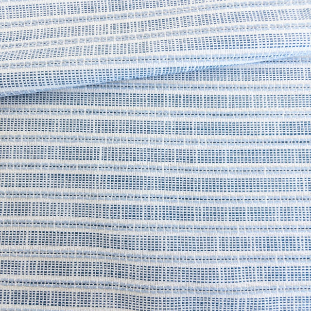 Sailor Striped Fabric, Chambray - HomeStyle Fabrics