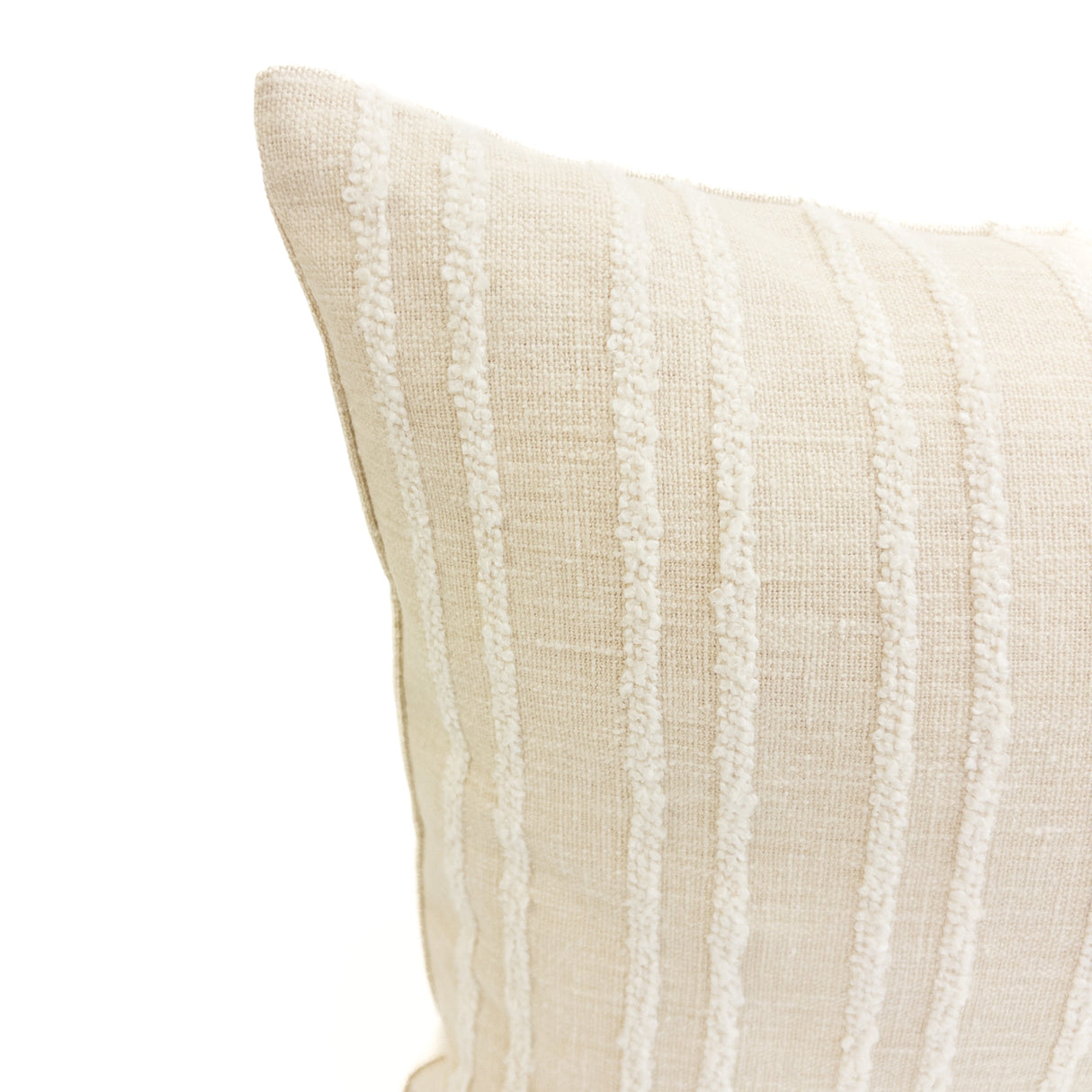 Sienna Pillow Cover, Flax - HomeStyle Fabrics