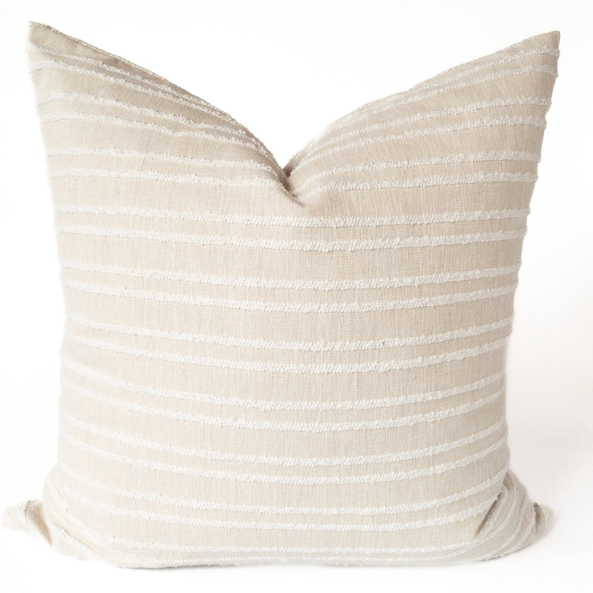 Sienna Pillow Cover, Flax - HomeStyle Fabrics