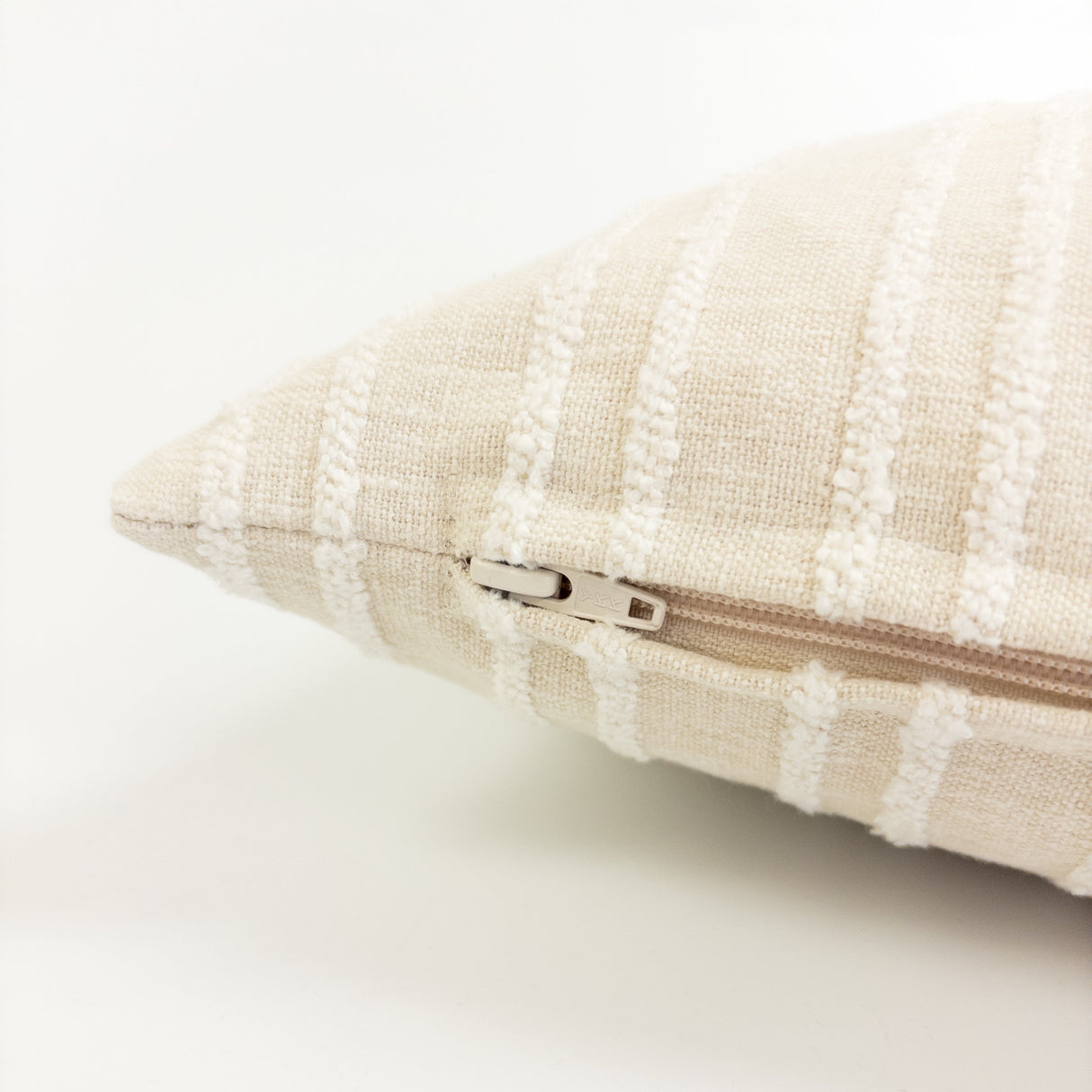 Sienna Pillow Cover, Flax - HomeStyle Fabrics