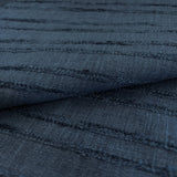 Sienna Stripe Fabric, Indigo - HomeStyle Fabrics