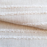 Sienna Striped Fabric, Sand - HomeStyle Fabrics