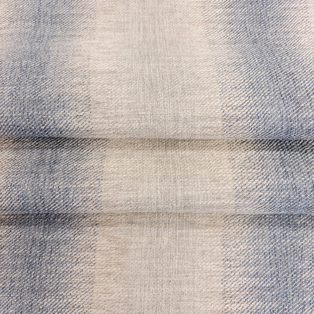 Skylar Stripe Fabric, Mineral - HomeStyle Fabrics