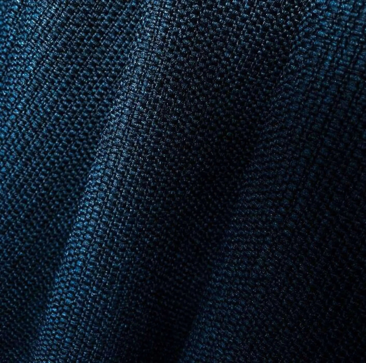 60" Remnant Blake Outdoor Fabric, Indigo - HomeStyle Fabrics
