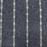 Adalia Striped Upholstery Fabric, Denim - HomeStyle Fabrics