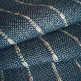 Adalia Striped Upholstery Fabric, Denim - HomeStyle Fabrics