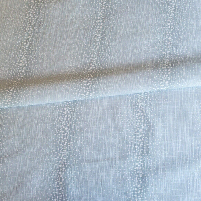 Aria Antelope Print Fabric, Mineral Blue - HomeStyle Fabrics