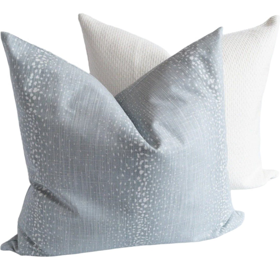 Blue antelope pillow hotsell