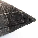 Camden Plaid Woven Pillow Cover, Sable - HomeStyle Fabrics