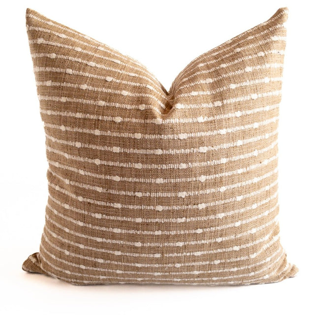 Dalia Stripe Pillow Cover, Harvest - HomeStyle Fabrics