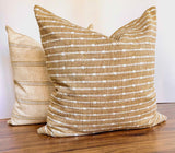 Dalia Stripe Pillow Cover, Harvest - HomeStyle Fabrics