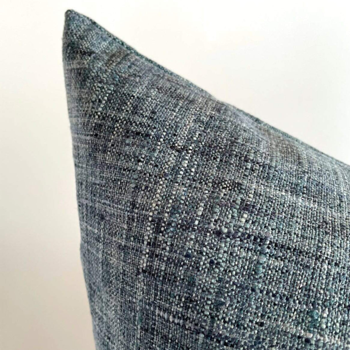 Finley 24x24 Pillow Cover, Denim Blue - HomeStyle Fabrics