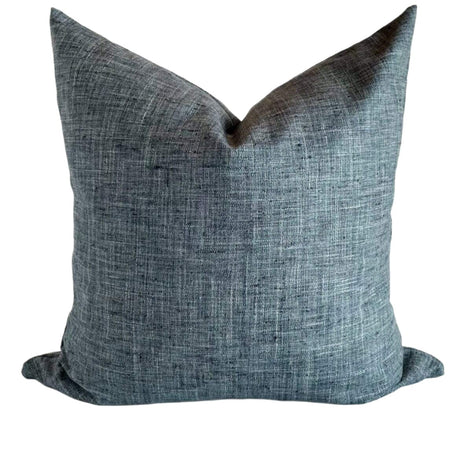 Finley 24x24 Pillow Cover, Denim Blue - HomeStyle Fabrics