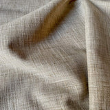 Finley Linen Look Drapery Fabric, Oatmeal - HomeStyle Fabrics