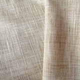 Finley Linen Look Drapery Fabric, Oatmeal - HomeStyle Fabrics