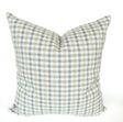 Hailee Plaid Farmhouse 18x18 Pillow, Spa Green *MISFIT* - HomeStyle Fabrics