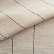 Harlow Stripe Upholstery Fabric, Jute - HomeStyle Fabrics