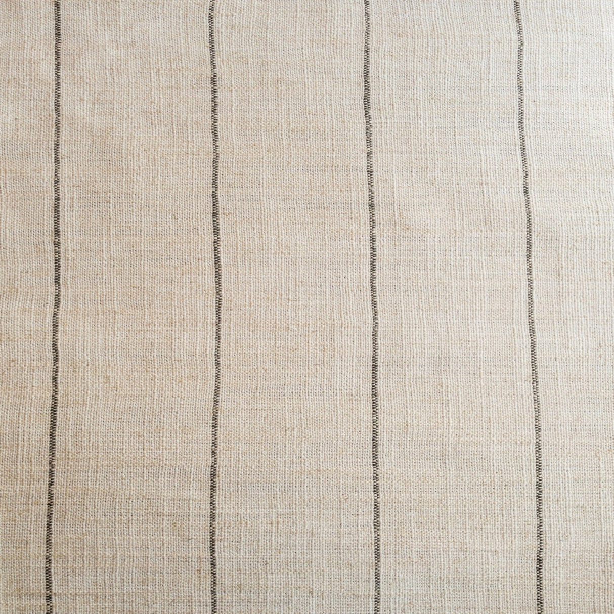 Harlow Stripe Upholstery Fabric, Jute - HomeStyle Fabrics