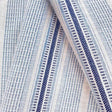 Logan Striped Indoor/ Outdoor Fabric, Lapis - HomeStyle Fabrics