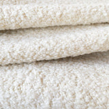 Luna Chunky Boucle Fabric, Chalk - HomeStyle Fabrics