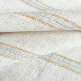 Mina Linen Stripe Fabric, Sandstone - HomeStyle Fabrics