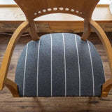 Padilla Striped Upholstery Fabric, Charcoal - HomeStyle Fabrics