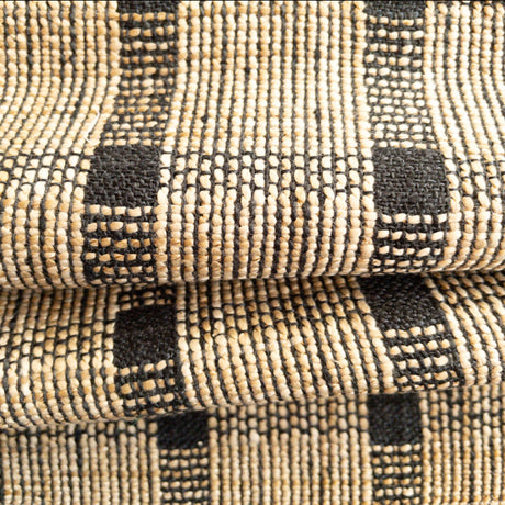 Taron Check Fabric, Walnut - HomeStyle Fabrics