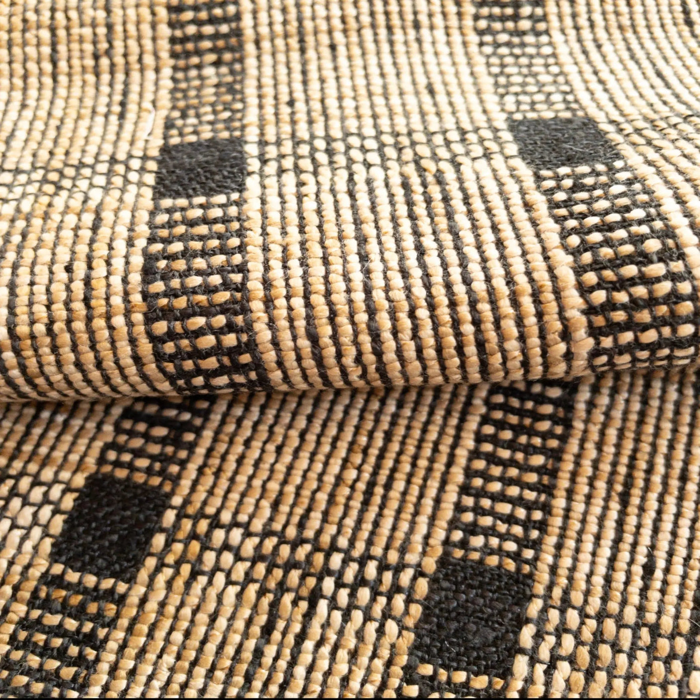Taron Check Fabric, Walnut - HomeStyle Fabrics