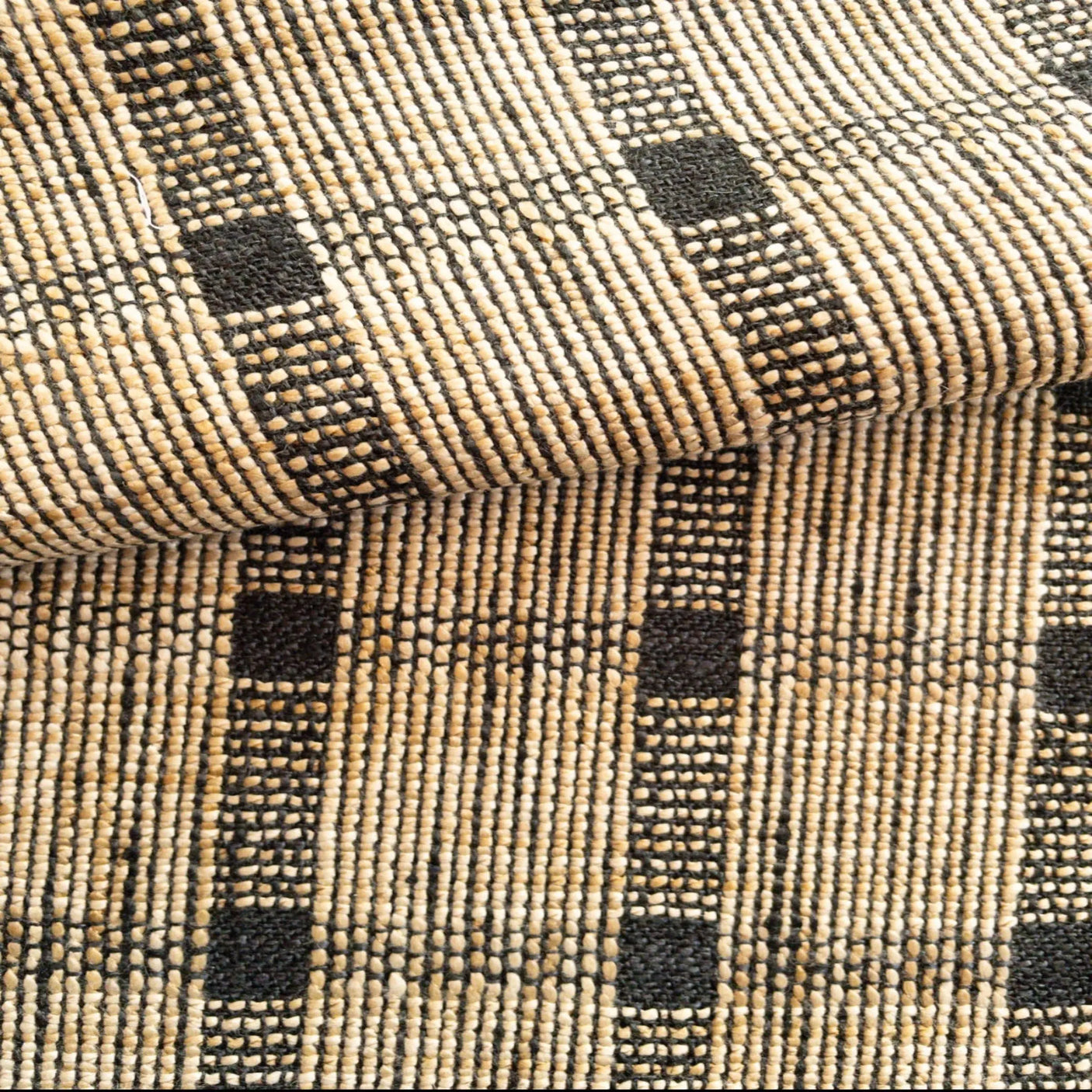 Taron Check Fabric, Walnut - HomeStyle Fabrics