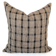 Taron Plaid Pillow Cover, Walnut - HomeStyle Fabrics
