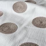 Vienna Embroidered Fabric, Canvas - HomeStyle Fabrics