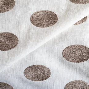 Vienna Embroidered Fabric, Canvas - HomeStyle Fabrics