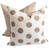 Vienna Textured Pillow Cover, Cream - HomeStyle Fabrics