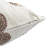 Vienna Textured Pillow Cover, Cream - HomeStyle Fabrics